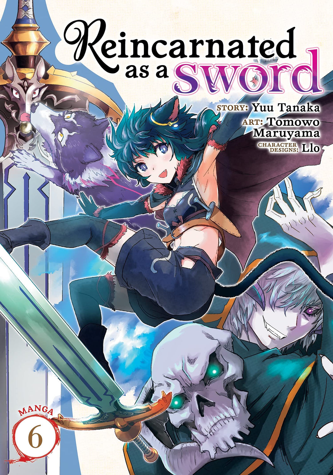 Reincarnated as a Sword Manga Volume 6