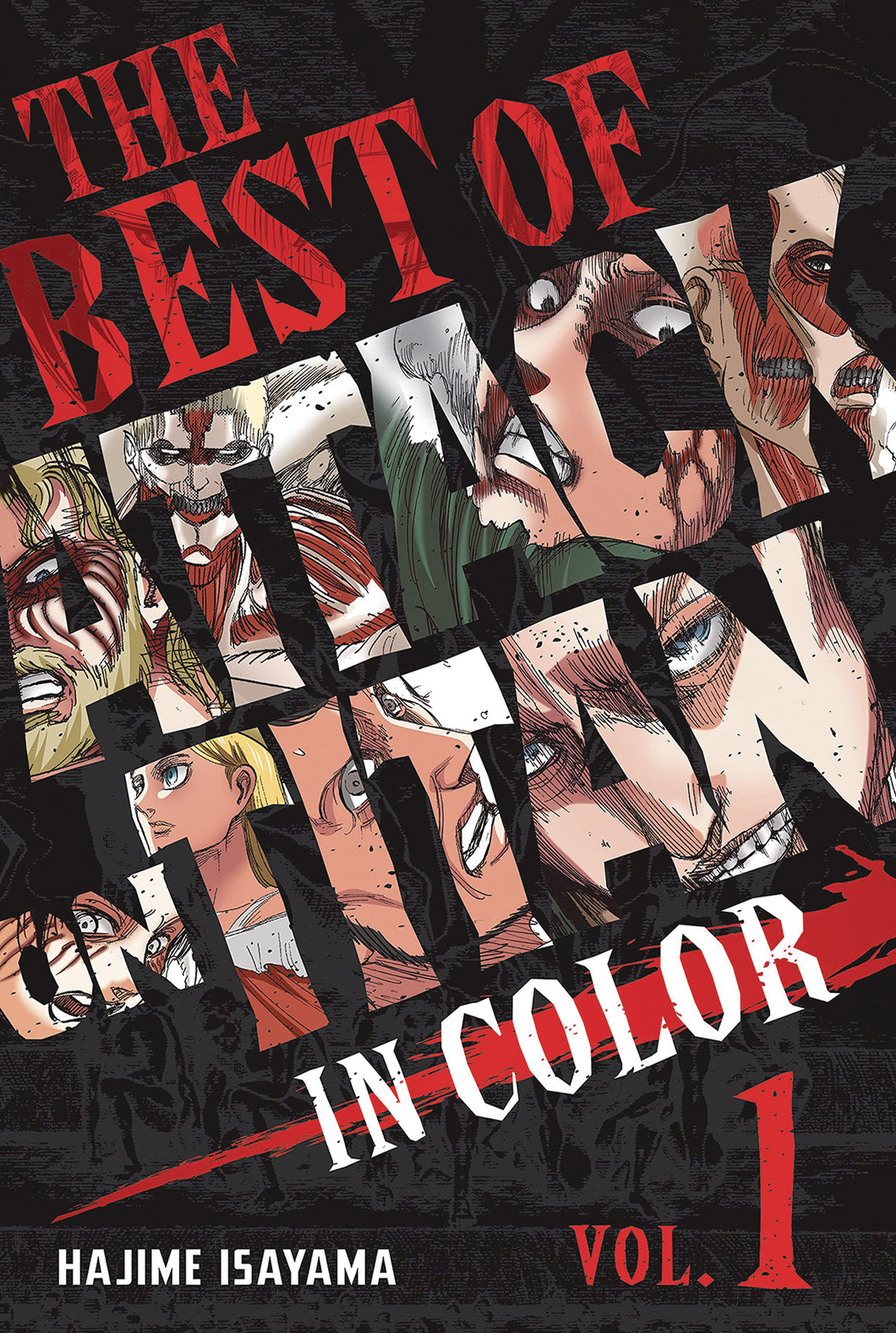 Best Of Attack on Titan In Color Hardcover