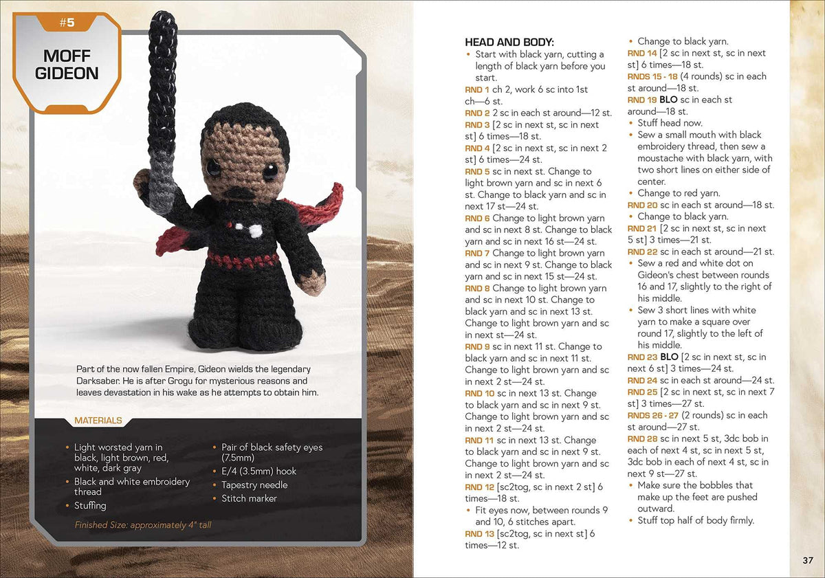 Star Wars The Mandalorian Crochet