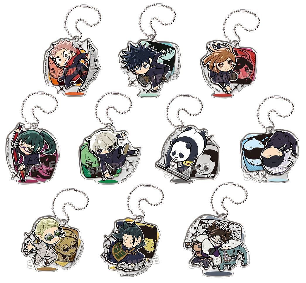 Jujutsu Kaisen Acrobatic Acrylic Keychain