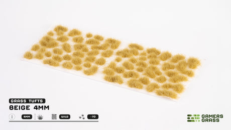 Gamers Grass Beige 4mm Tufts