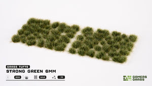 Gamers Gras kräftige grüne 6-mm-Büschel