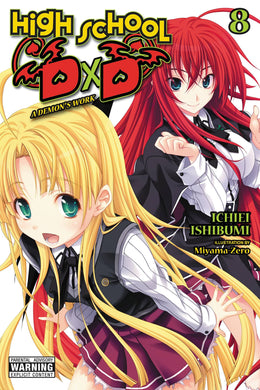 High School DXD Light Novel Volume 8