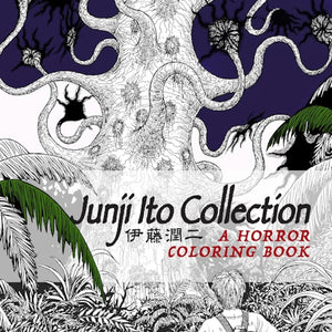 Livre de coloriage de la collection Junji Ito