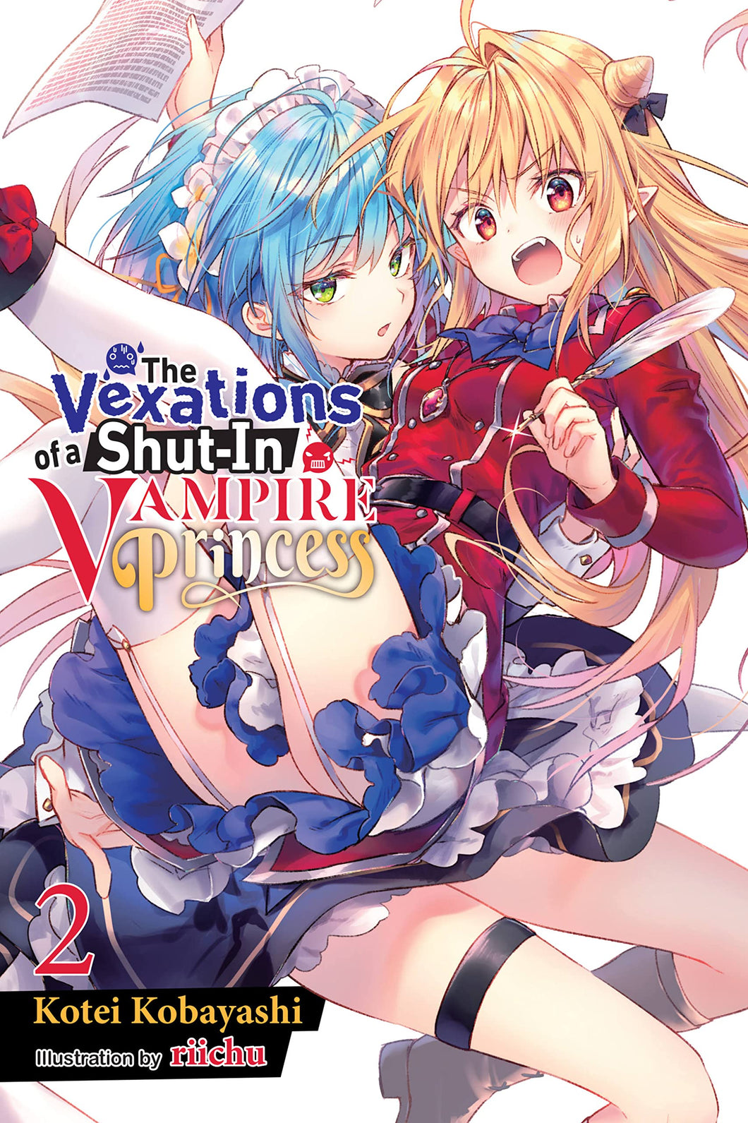 The Vexations Of A Shut-In Vampire Princess Light Novel Volume 2