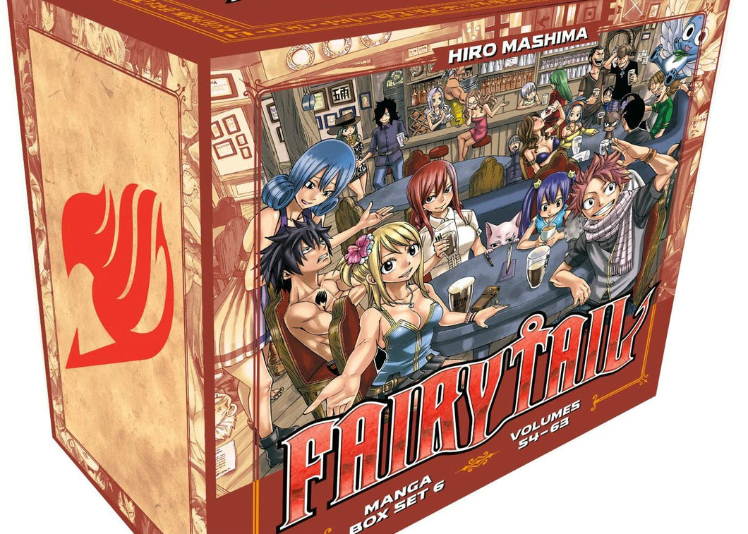 Fairy Tail Manga Box Set 6 (Volumes 54-63)