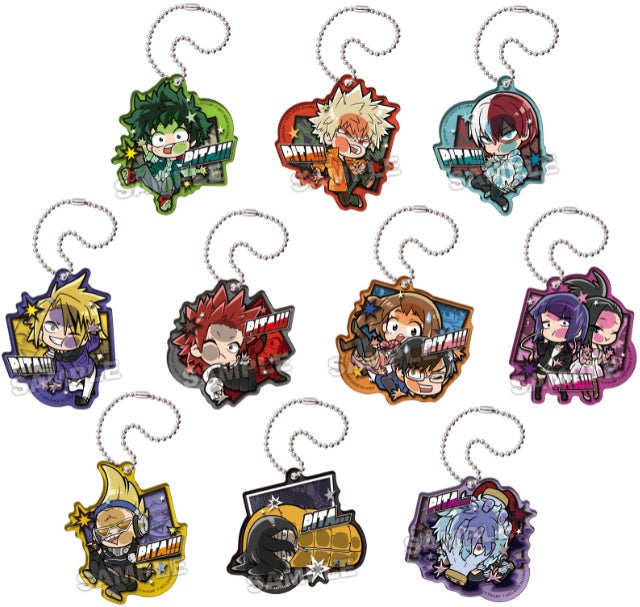 My Hero Academia Pita! Deformed Plain Clothes Acrylic Keychain