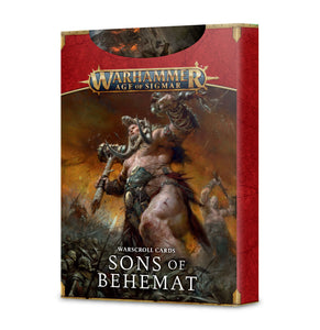 Sons of Behemat Warscroll-Karten