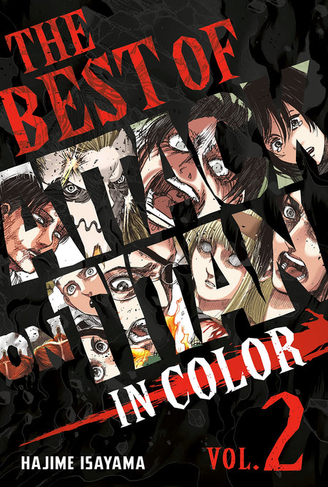 Best Of Attack on Titan In Color Volume 2 Hardcover