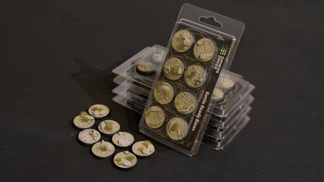 Gamers Grass Arid Steppe Bases 32mm