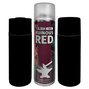 Fargen smi ødeleggende rød spray (500ml)