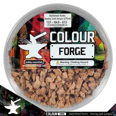 The Colour Forge Battlefield Rocks Basing Cork (Large)