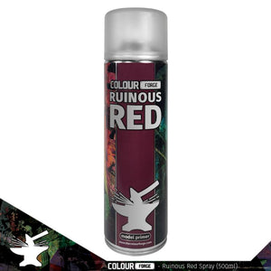 Färgen smide ruinös röd spray (500ml)