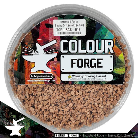 The Colour Forge Battlefield Rocks Basing Cork (Small)