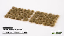 Laden Sie das Bild in den Galerie-Viewer, Gamers Grass Hellbraun 6 mm Büschel