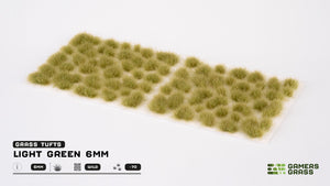Gamers-Gras hellgrüne 6-mm-Büschel