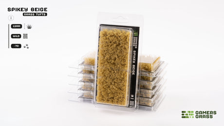 Gamers Grass Spikey Beige 12mm