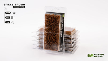 Gamers Grass Spikey Brown 12mm