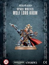Load image into Gallery viewer, Space Wolves Wolf Lord Krom
