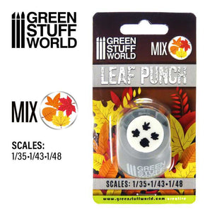 Green Stuff World Leaf Punch grau