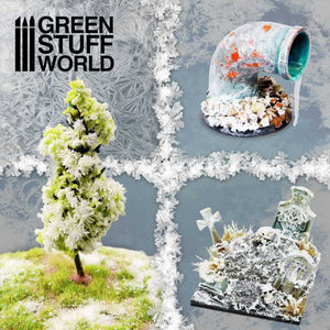 Grønne ting verden flytende frost