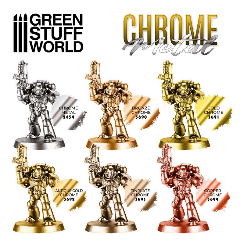 Green Stuff World Chrome Paint
