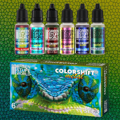 Green Stuff World Chameleon Acrylic Paint Set 3