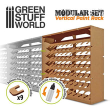 Indlæs billede i Gallery viewer, Green Stuff World Modular Paint Rack - Lodret 17ml