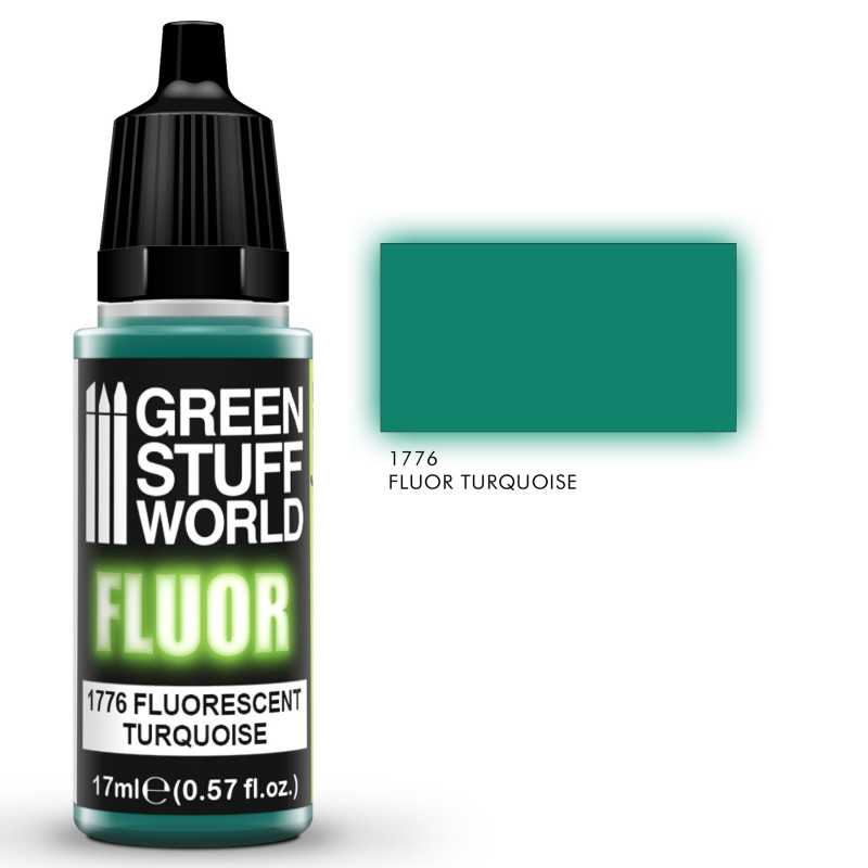 Green Stuff World Fluor Paint Turquoise