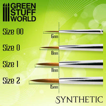 Indlæs billede i Gallery viewer, Green Stuff World Synthetic Brush Set
