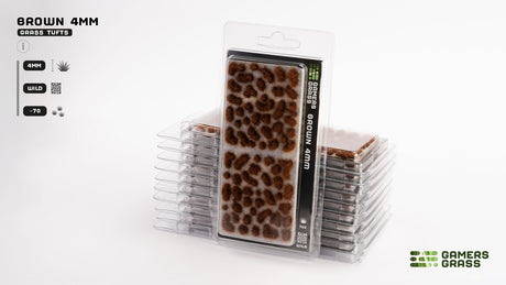 Gamers Grass Brown 4mm Tufts