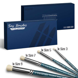 Green Stuff World Premium Dry Brush Set Blue Series