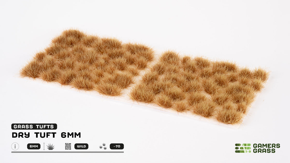 Gamers Grass Dry 6mm Tufts