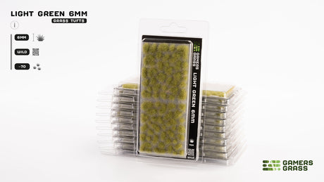 Gamers Grass Light Green 6mm Tufts