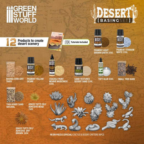 Green Stuff World Basing Set Desert