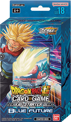 Dragon Ball Super Card Game Zenkai Series Starter Deck SD18 Blue Futur Travelling Man UK Dragon Ball Super Card Game Zenkai Series Starter Deck SD18 Blue Futur Travelling Man UK