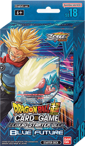 Dragon ball super jeu de cartes série Zenkai starter deck sd18 bleu futur