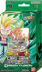 Dragon ball super kortspill zenkai serie startkortstokk sd19 green fusion