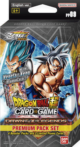 Dragon Ball Super Card Game Zenkai Series Dawn of the Z-Legends Premium Pack PP09