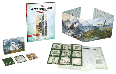 Dungeons & Dragons Dungeon Master's Screen Wilderness Kit