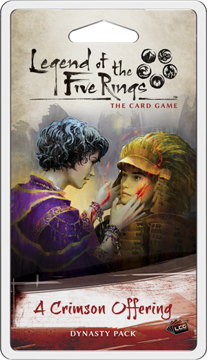 L5R LCG A Crimson Offering Dynasty Pack