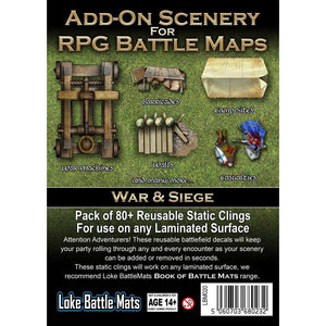 Battle Mats Add-on Scenery: War & Siege