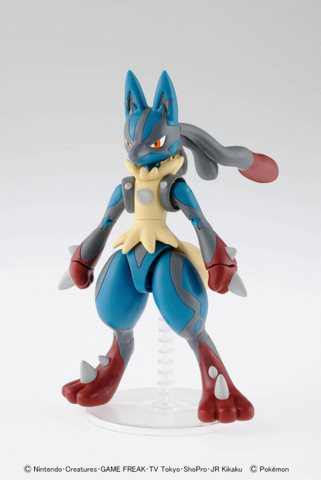 Pokemon Mega Lucario Plamo Model Kit