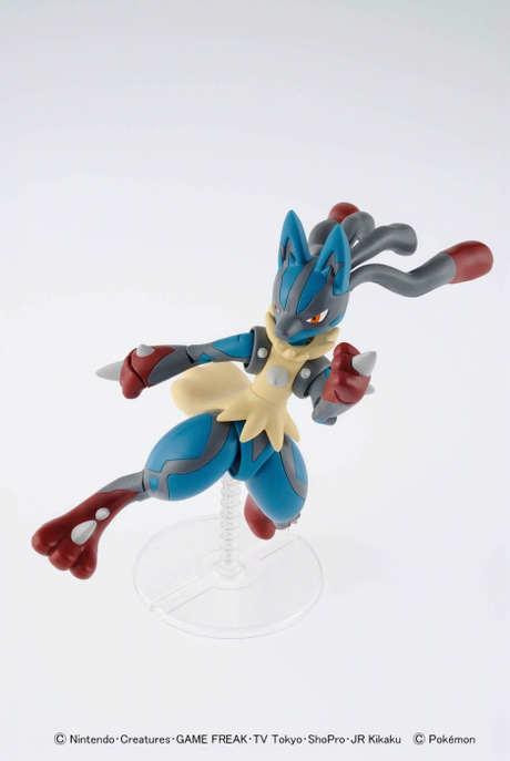 Pokemon Mega Lucario Plamo Model Kit