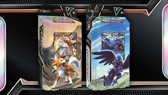Pokemon TCG Lycanroc V / Corviknight V Battle Deck