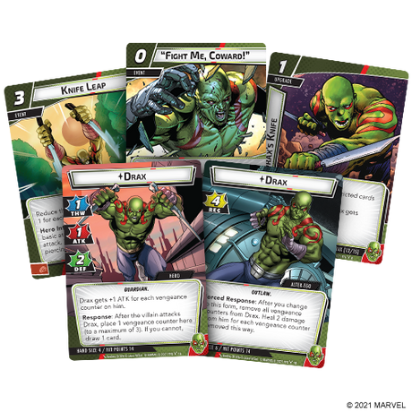 Marvel Champions Drax Hero Pack