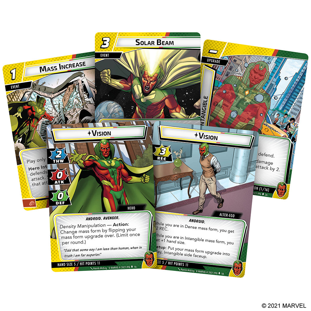 Marvel Champions The Vision Hero Pack