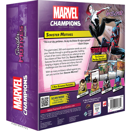 Marvel Champions Sinister Motives