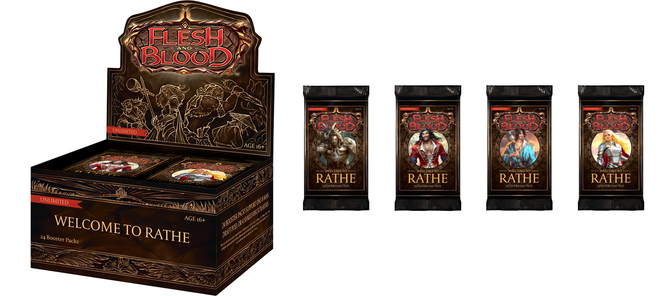 Flesh and Blood TCG - Welcome to Rathe Unlimited Booster Box