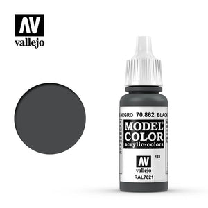 Vallejo model farve - 70.862 sort grå